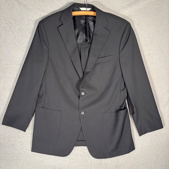 Samuelsohn‎ Richards Greenwich Blazer Mens 42 REG Suit Jacket Wool Super 110s